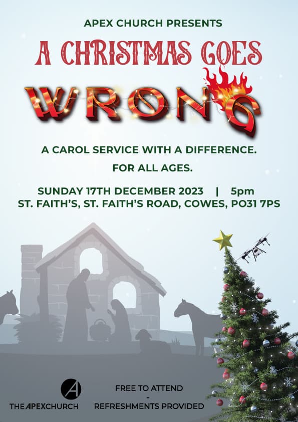 Christmas Goes Wrong A Carol Service with a difference I love Cowes